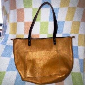 Portland Leather Goods Yellow Tote Bag